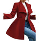 Women's Elegant Slim Fit Lapel Coat