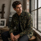 💥 Camo Contrast, Street-Ready Denim | Men's Structured Jacket ⚡ Free Shipping