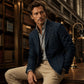 Men's Stylish Slim Fit Denim Blazer