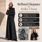 Women's Turtleneck Top and Maxi Skirt Set