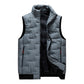 Men’s Insulated Utility Vest – Multi-Pocket Quilted Design for Cold-Weather Layering