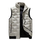 Men’s Insulated Utility Vest – Multi-Pocket Quilted Design for Cold-Weather Layering