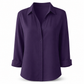 Women Elegant Casual Long Sleeve Button Up Blouse