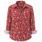 Women Elegant Casual Long Sleeve Button Up Blouse