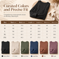 🍂 Women's Crewneck Knit Sweater – Stretch & Shape-Retaining, Six Autumn Shades | Easy to Pair with Denim, Boots & Skirts ✨