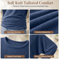 🍂 Women's Crewneck Knit Sweater – Stretch & Shape-Retaining, Six Autumn Shades | Easy to Pair with Denim, Boots & Skirts ✨