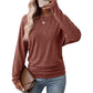 🍂 Women's Crewneck Knit Sweater – Stretch & Shape-Retaining, Six Autumn Shades | Easy to Pair with Denim, Boots & Skirts ✨