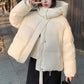 Women's Thickened Short Hooded Winter Coat