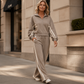 Women's Stripe Sporty 2-Piece Set