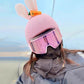 Cute Knitted Cartoon Helmet Cover