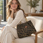 ⏳LIMITED TIME 50% OFF 🐆 Retro Leopard Print Women’s Tote Bag, Spacious & Stylish Daily Carry ✨