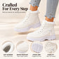 ✨ Women's Plush-Lined Ankle Boots — Water-Resistant & EVA Sole 🌟