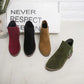 ✨ Women's Side-Zip Ankle Boots: Chunky Heel & Faux Suede Finish 🥾